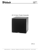 McIntosh HT-12 - Owners manual 